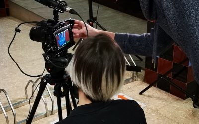 Rodaje vídeo institucional INS Joan Oró