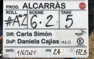 Alumnado de ECCIT en la película de Carla Simón