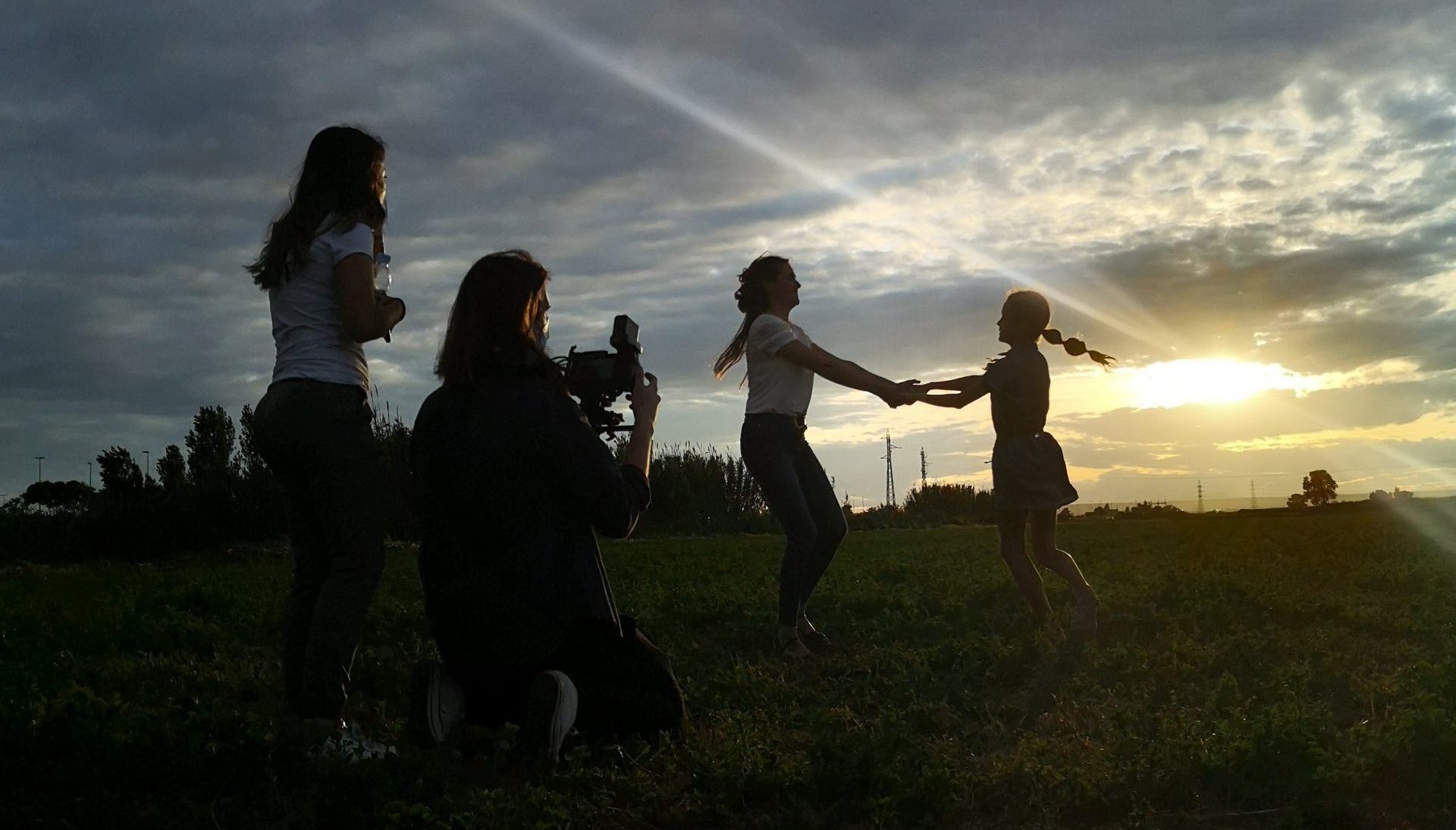 Foto rodatge curt de Laura - Maig 2021 - Foto de Andrea Morancho