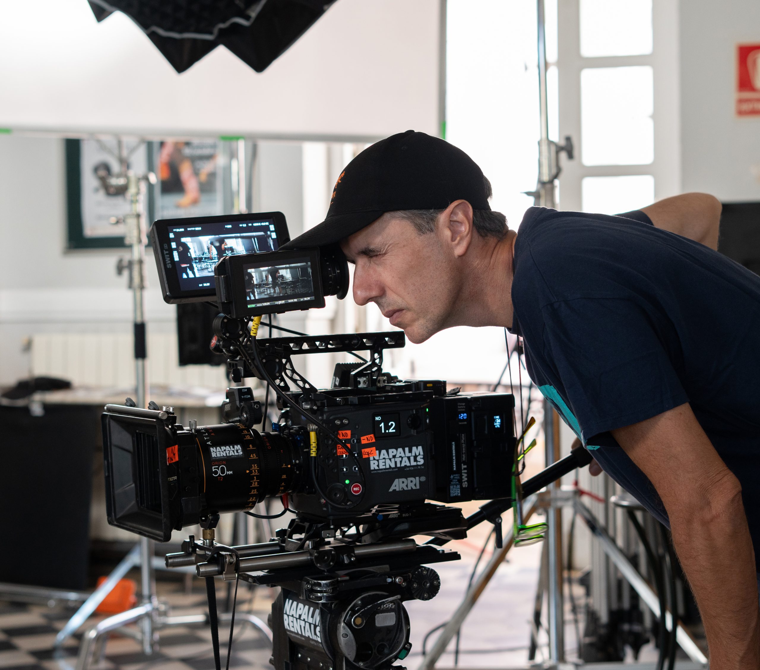 David Casals-Roma on movie set 2